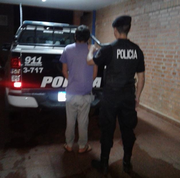 Tres delincuentes fueron descubiertos intentando ingresar a dos iglesias. (Foto: Policía de Misiones)