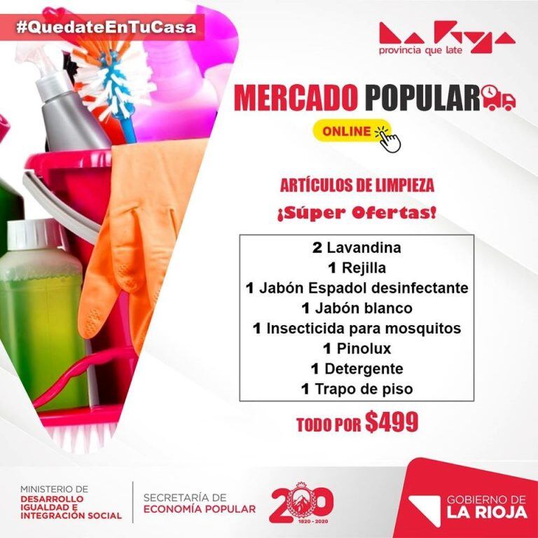 Ofertas del Mercado Popular - Secretaría de Economía Popular