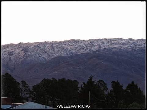 Nevada en las Sierras Grandes.