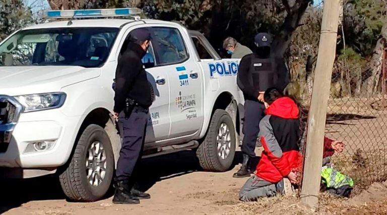 Los delincuentes fueron detenidos con lo que habían robado (Infopico)