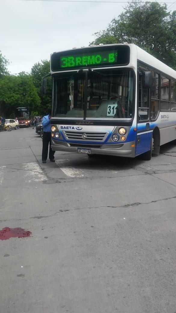 Accidente en pleno centro salteño. (Web)