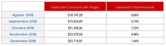 Informe del Cesyac.