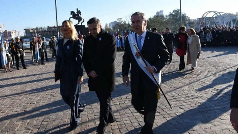 El intendente Mestre participó de los actos oficiales del 9 de Julio.