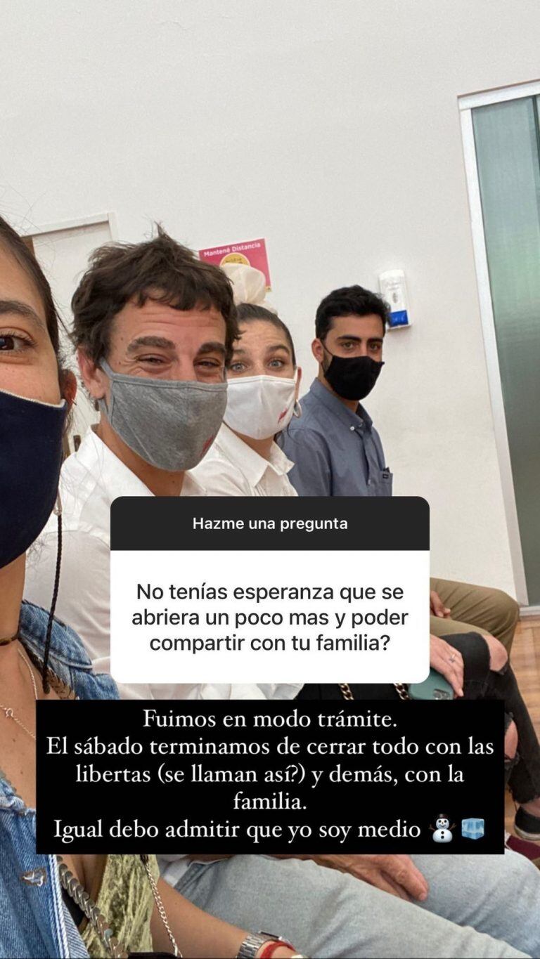 La actriz respondió preguntas a través de su cuenta de Instagram y se describió como "un poco fría". (Instagram/@juanarepettook)