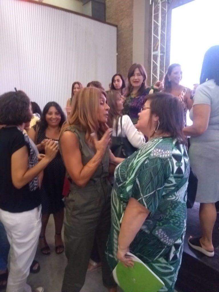 La concejala Tatiana Lescano presente en un encuentro mujeres de la Federación Argentina de Municipios