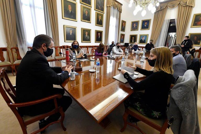 Reunión Bordet gabinete