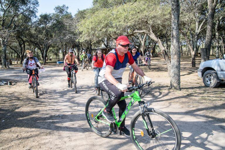 Bosque nativo cerca del río plujunta. Segunda bicicleteada Marull (Municipio de Marull)