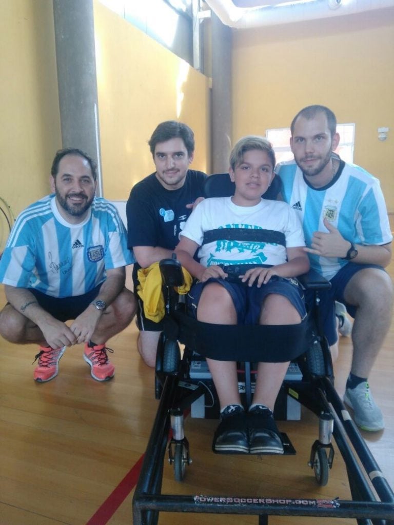 Bruno fue convocado por el combinado nacional de cara al Mundial de Powerchair Football.