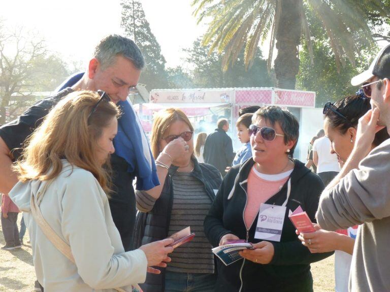 Alta Gracia: El Consejo Municipal de la Mujer de nuestra ciudad tuvo su stand en Mionca.