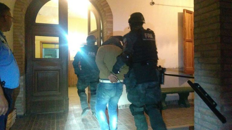 El procedimiento antidroga se llevó a cabo en la localidad de Laboulaye.