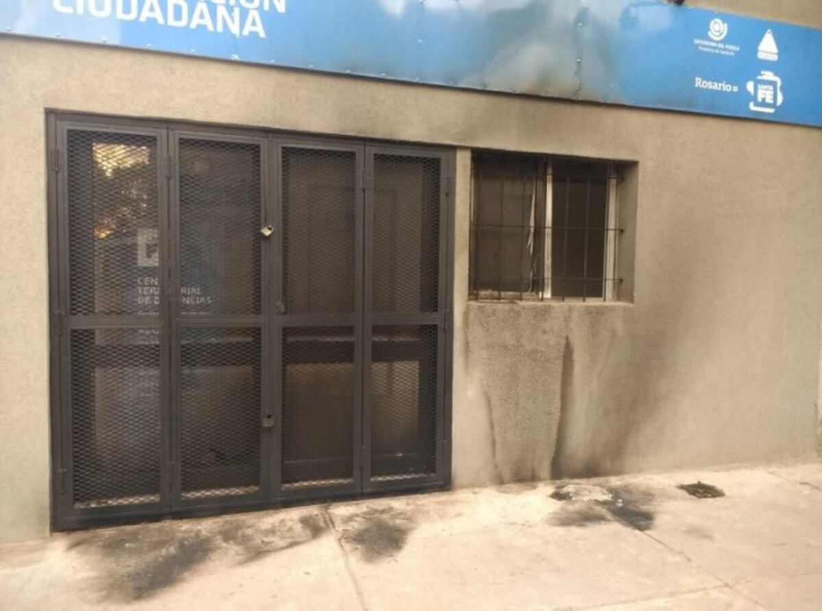 A dos días de inaugurado quisieron incendiar el Centro Territorial de Denuncias de barrio Municipal