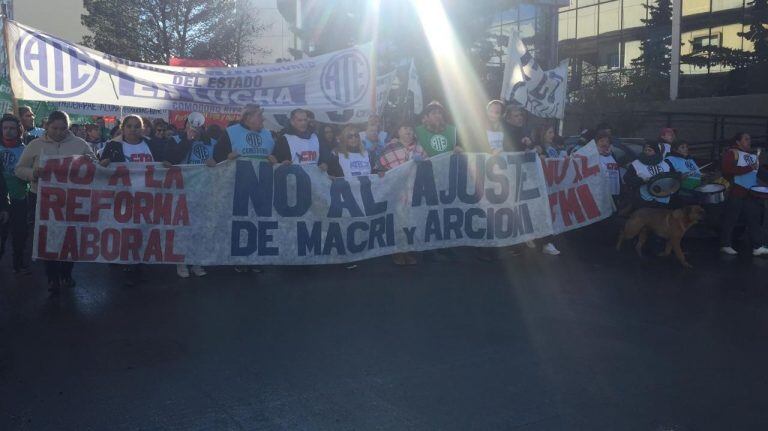 Marcha de estatales.