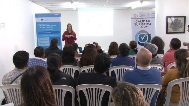 En el Centro Andino de Arte Joven se hizo la presentación de CocinAr.