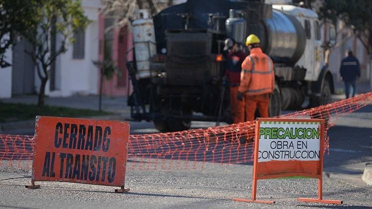 Cierre de calle en Moreno por tareas de fresado asfáltico