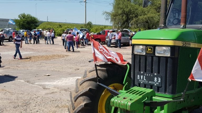 Tractorazo en Altos Fierro.