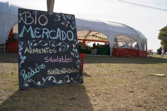 BioMercado se instala en el parque de las Colectividades este fin de semana.