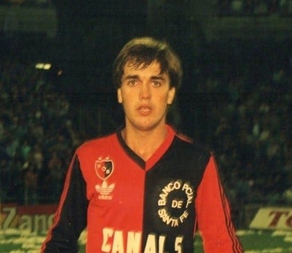 Batistuta recordó su debut en Newell's.