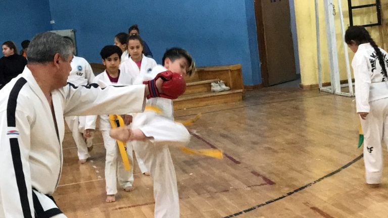 Escuela de Taekwon-Do Examen final Tolhuin, Tierra del Fuego