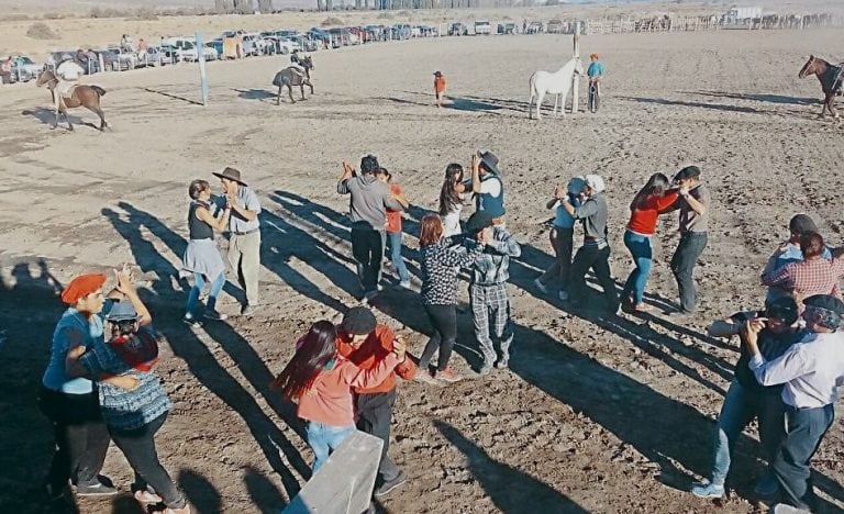 Fiesta del Bagual en José de San Martín.