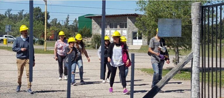 Alumnos del Centro de Formación Primaria de visita en la PSR