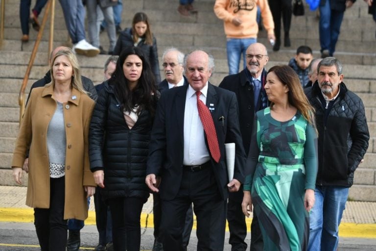 Comienza el juicio a Cristina Fernández de Kirchner en los tribunales federales de Comodoro Py (Foto: Federico López Claro)