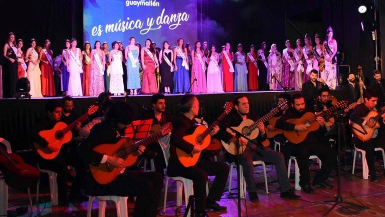 Fiesta de la vendimia en el departamento de Guaymallén.