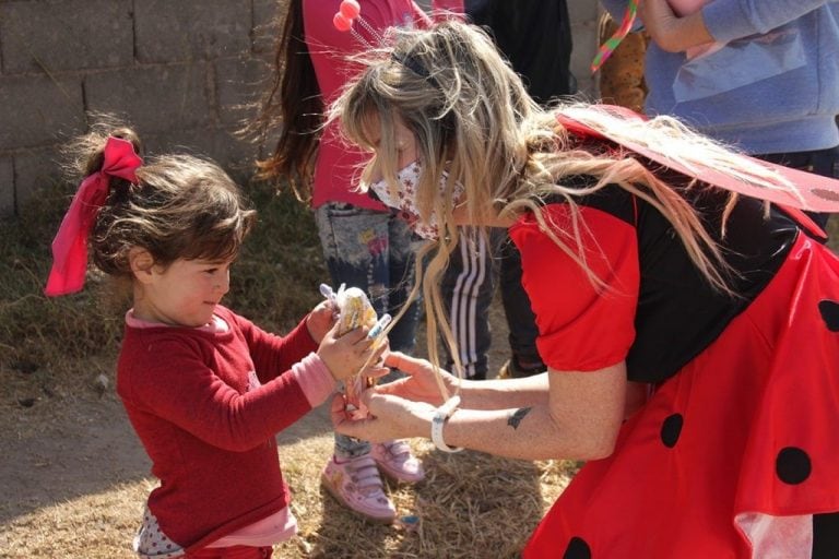 Caravana por el día del niño en Arroyito