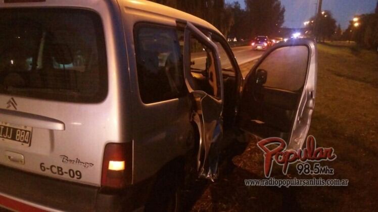 Manejaba ebrio y produjo un accidente