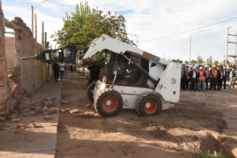 Bullrich y Cornejo derribaron un búnker narco en Maipú.