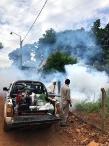 En Oberá también se fumigó y descacharró. (Salud)