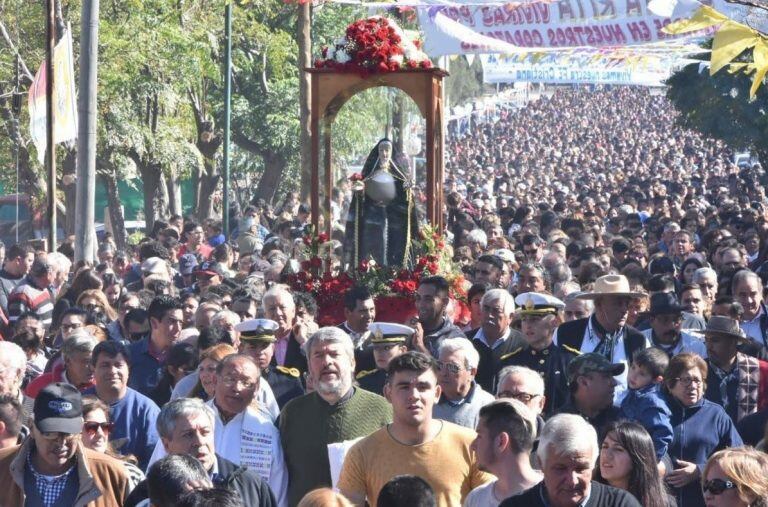 Procesión Santa Rita de Catuna