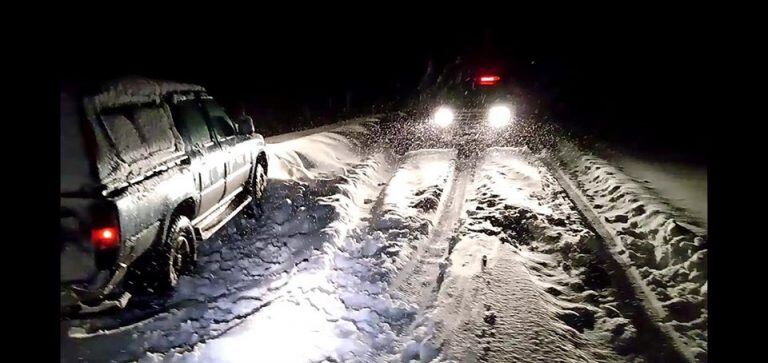 Así se encuentra Bariloche tras las nevadas (web)