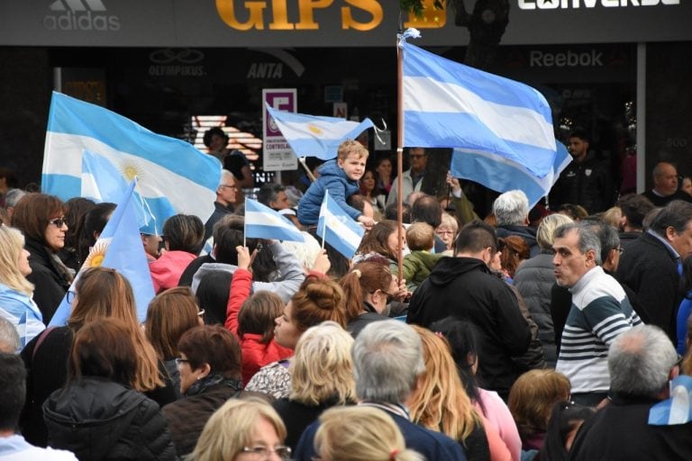 Mauricio Macri en Rafaela (Mario Liotta / Todo un palo)