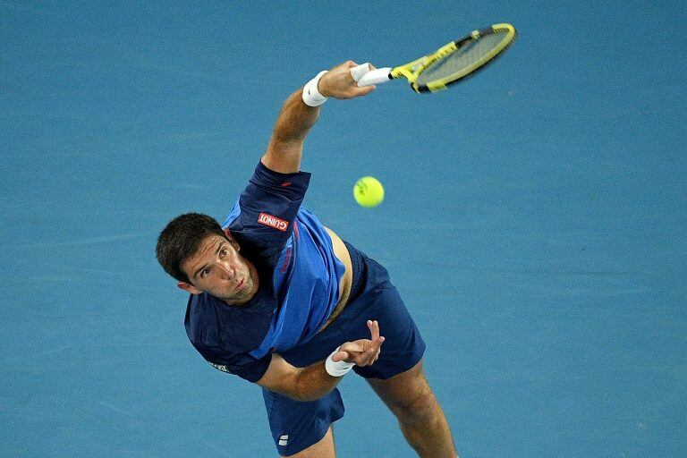 Federico Delbonis (Foto: Lukas Coch/AAP/DPA)