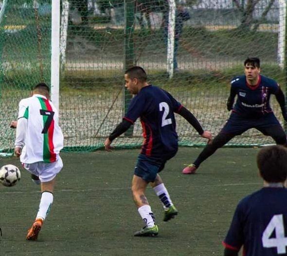 Fede "el loco" Romero, arquero de los Cuervos