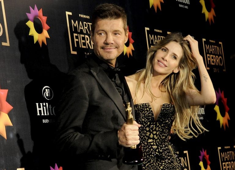 BUENOS AIRES 14/06/2015, ENTREGA DE LOS PREMIOS MARTIN FIERRO 2015.
FOTO:DYN/PABLO AHARONIAN LABOR CONDUCCIÓN MASCULINA: Marcelo Tinelli (ShowMatch - El Trece). buenos aires marcelo tinelli guillermina valdes entrega premios Martin Fierro 2015 aptra ganadores premios premiados labor conduccion masculina Showmatch