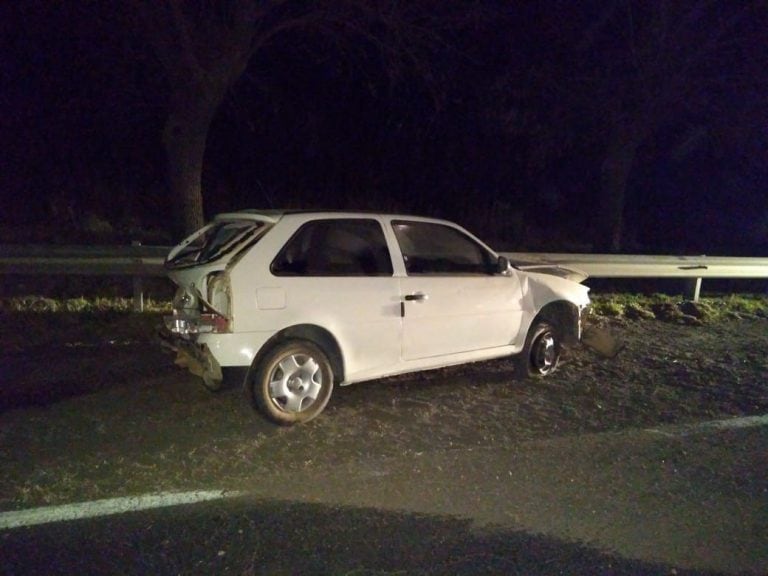 El vuelco de produjo en la Autovía Córdoba-Río Cuarto a la altura de la curva Espinillo.