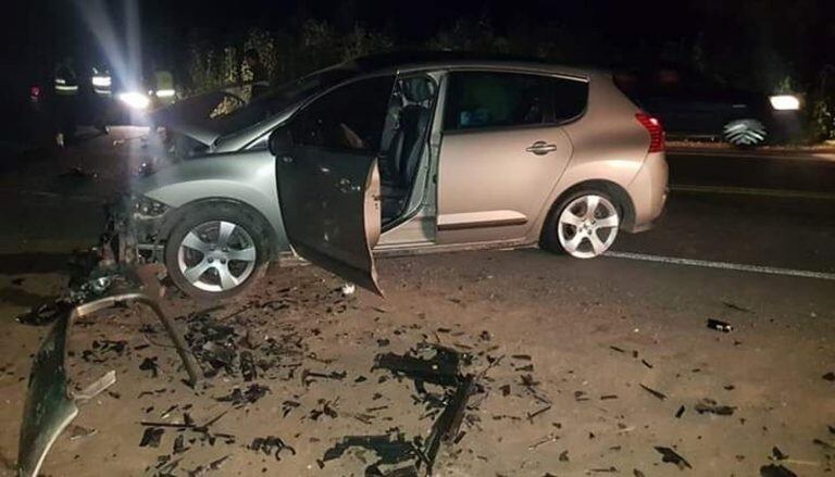 Accidente vial en la Ruta 68 (El Tribuno)