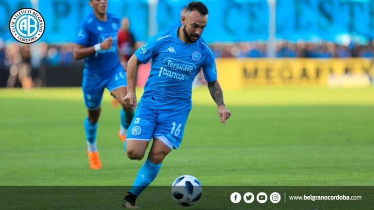 Belgrano: Maxi Lugo deja el Pirata y se suma a Coquimbo de Chile