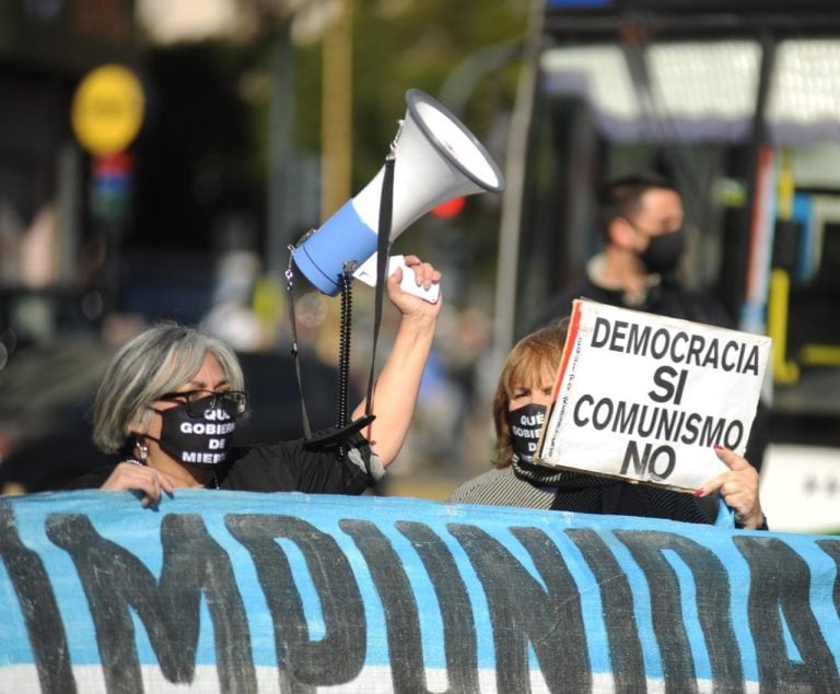 Marcha 17A: masiva concentración en el Obelisco (Foto: Federico Lopez Claro)