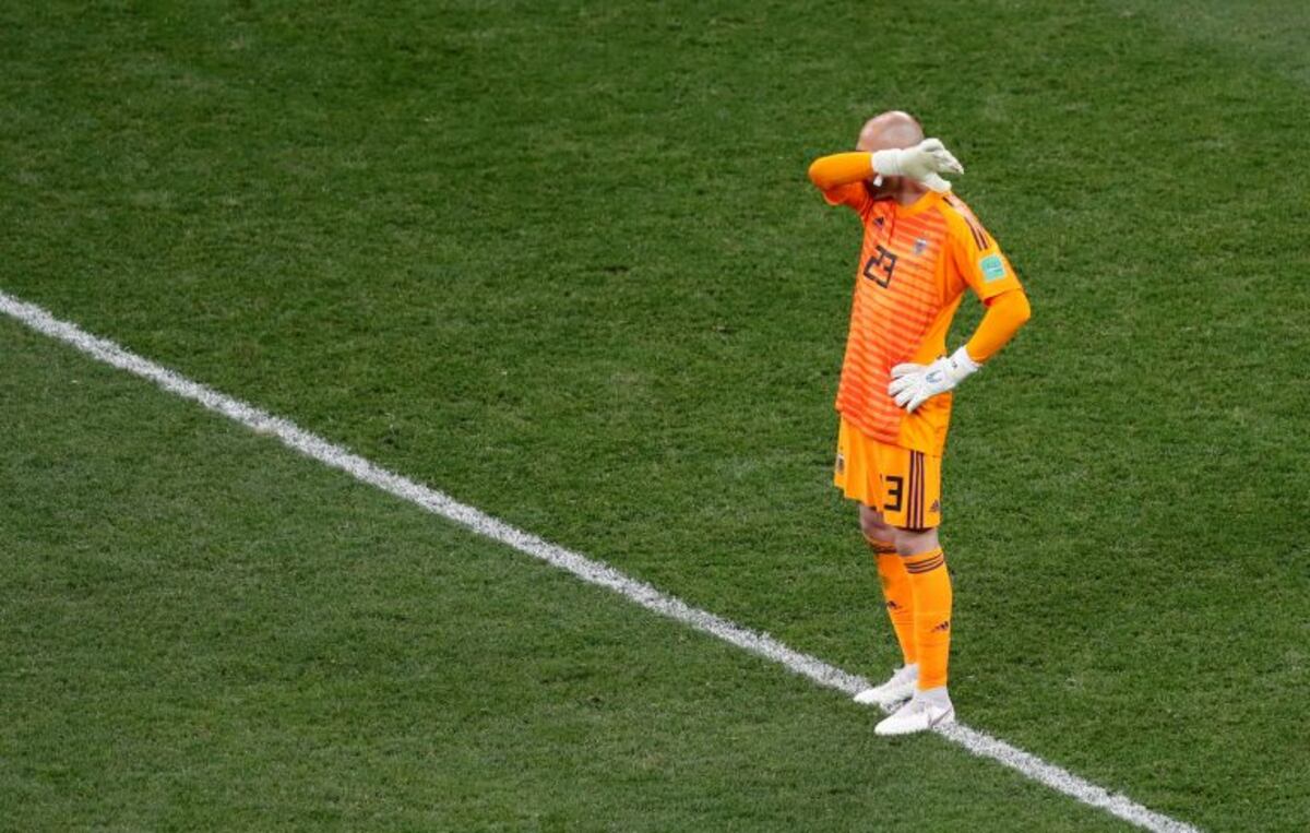 El insólito error de Caballero que le dio el gol a Croacia