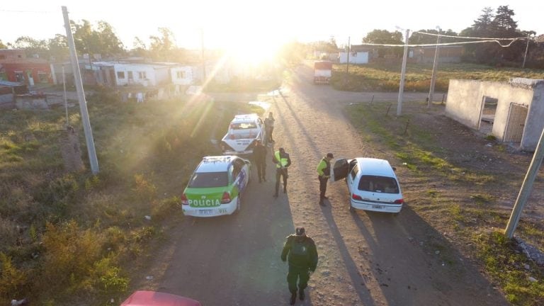 Megaoperativo de seguridad en Tres Arroyos