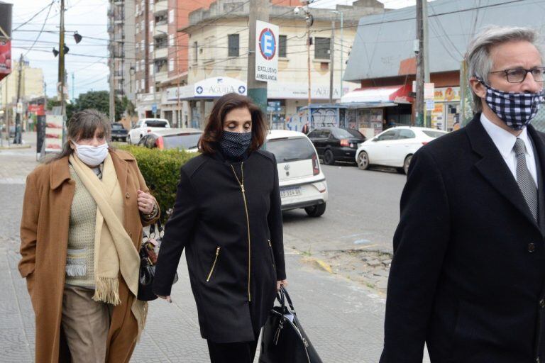 Silvia Majdalani, ex número 2 de la AFI, presenta una indagatoria en el juzgado federal Lomas Zamora por la causa del espionaje ilegal durante el gobierno de Mauricio Macri. (Clarín)