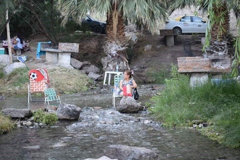 Agua Negra está ubicado en el departamento Jáchal.