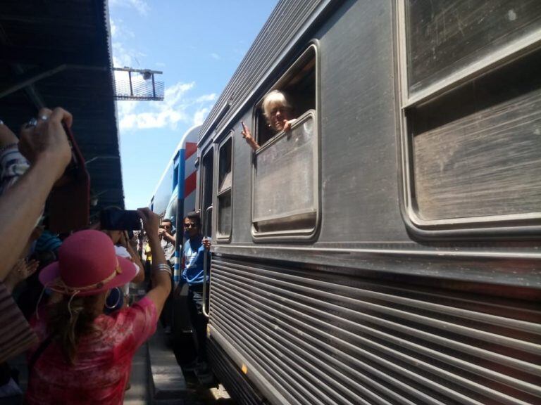 El Tren Solidario arribó a Tres Arroyos