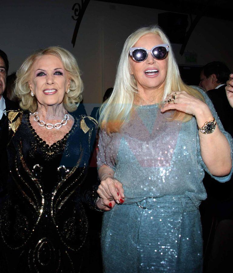 Mirtha Legrand, Moria Casán y Susana Giménez, juntas (Foto: TN)