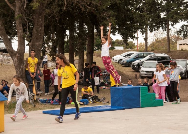 Actividades en el Parque San Martín