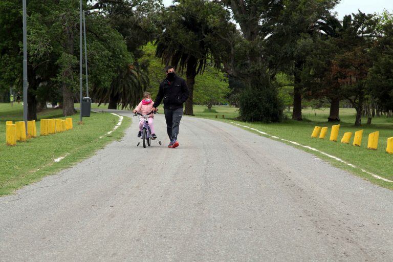 Después de 7 meses, reabrieron el Parque Ecológico para actividades deportivas y de esparcimiento (Municipalidad de La Plata)