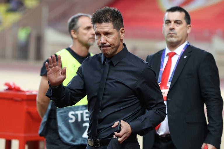 Diego Simeone. Foto: AFP.