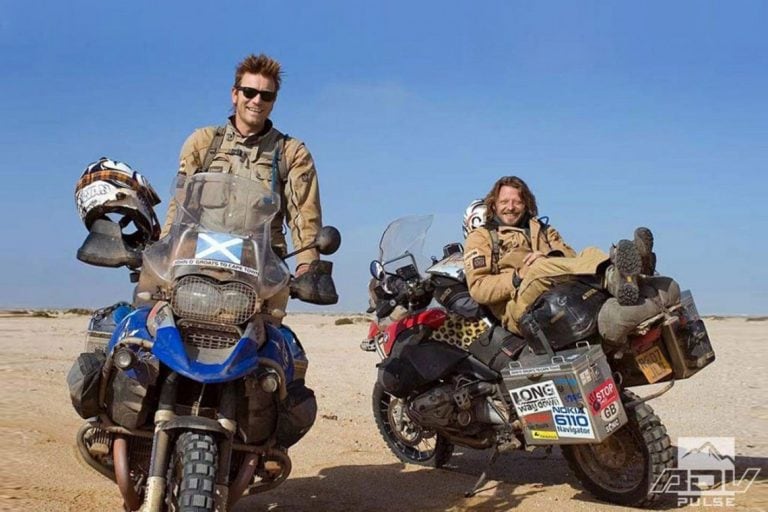 Ewan McGregor y Charley Boorman en viaje por Argentina y el resto de América.